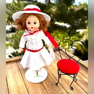 Vintage 2004 Madame Alexander Doll 8 In “Total Moves Coca-Cola Soda Shop Wendy”